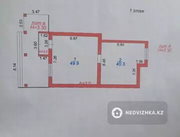 Помещение, этаж 1 из 10, 90 м², На длительный срок, миниатюра 3