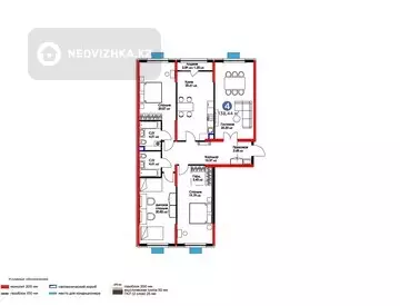3-комнатная квартира, этаж 5 из 9, 107 м²