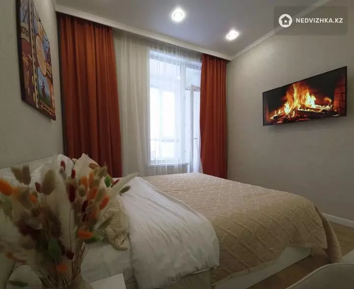 1-комнатная квартира, этаж 9 из 14, 40 м², Посуточно, фотография 2