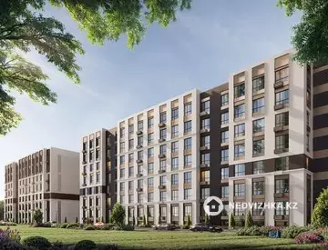 1-бөлмелі пәтер, қабат 6 барлық қабат саны 7, 40 м², 2-нобай