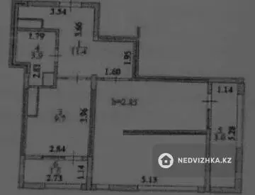 2-комнатная квартира, этаж 12 из 14, 62 м², миниатюра 9