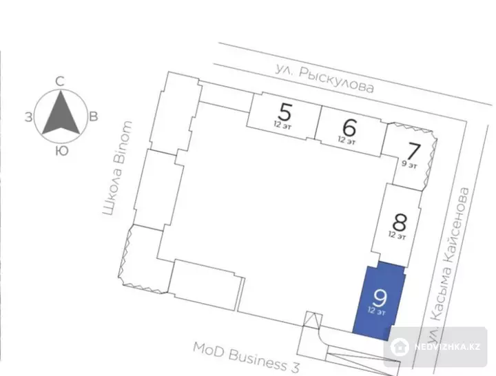 4-комнатная квартира, этаж 7 из 12, 122 м², 3-фотосурет