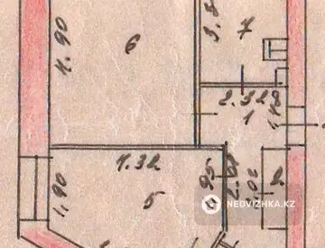 2-комнатная квартира, этаж 1 из 12, 50 м², миниатюра 8