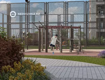 1-бөлмелі пәтер, қабат 7 барлық қабат саны 9, 43 м², 2-нобай