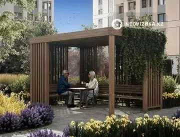 1-бөлмелі пәтер, қабат 11 барлық қабат саны 12, 36 м², 3-нобай