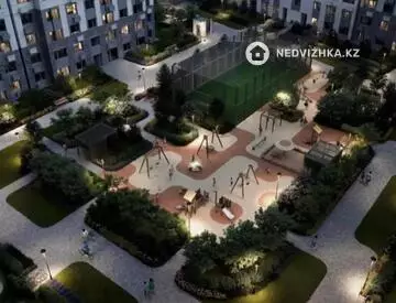 1-бөлмелі пәтер, қабат 11 барлық қабат саны 12, 36 м², 1-нобай