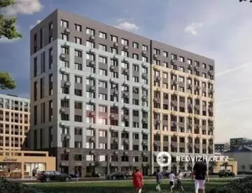 1-бөлмелі пәтер, қабат 11 барлық қабат саны 12, 36 м², 8-нобай