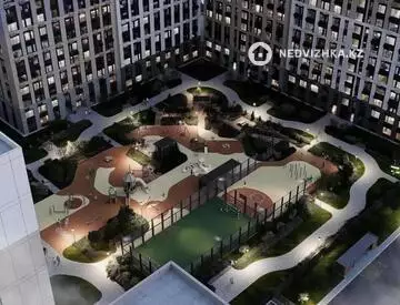 1-бөлмелі пәтер, қабат 11 барлық қабат саны 12, 36 м², 10-нобай