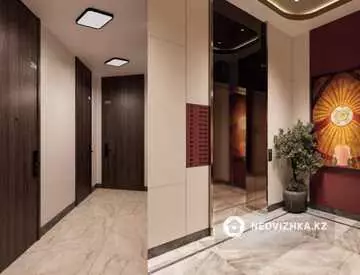 3-бөлмелі пәтер, қабат 2 барлық қабат саны 9, 73 м², 2-нобай