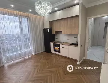 2-бөлмелі пәтер, қабат 9 барлық қабат саны 9, 43 м², 1-нобай