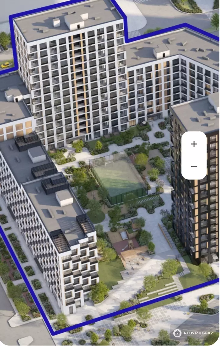 2-комнатная квартира, этаж 3 из 9, 56 м², фотография 2