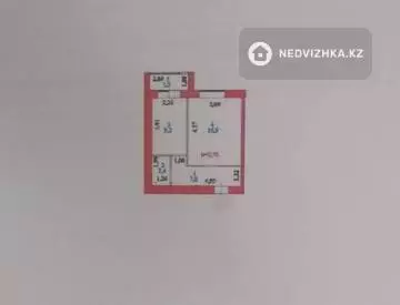 2-комнатная квартира, этаж 6 из 12, 38 м², миниатюра 4