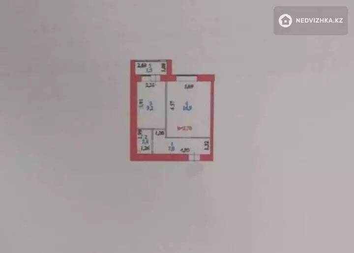 2-комнатная квартира, этаж 6 из 12, 38 м², фотография 4