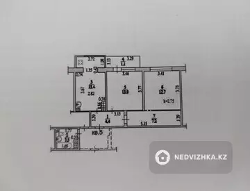 2-комнатная квартира, этаж 1 из 5, 55 м², миниатюра 5