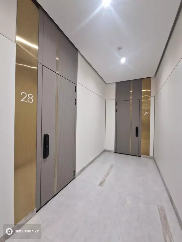 2-бөлмелі пәтер, қабат 7 барлық қабат саны 7, 58 м²