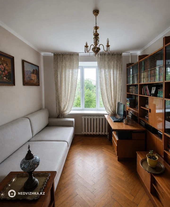 3-комнатная квартира, этаж 4 из 4, 75 м², фотография 5