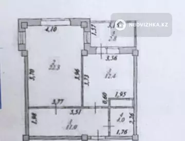 2-комнатная квартира, этаж 7 из 16, 51 м², миниатюра 6