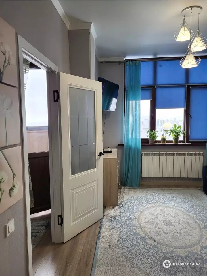 2-комнатная квартира, этаж 15 из 16, 58 м², фотография 2