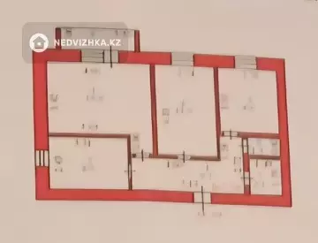 3-комнатная квартира, этаж 3 из 5, 61 м²