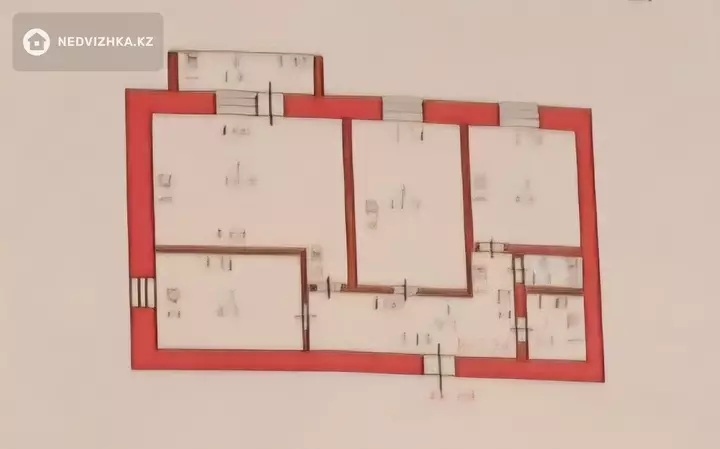 3-комнатная квартира, этаж 3 из 5, 61 м², фотография 2
