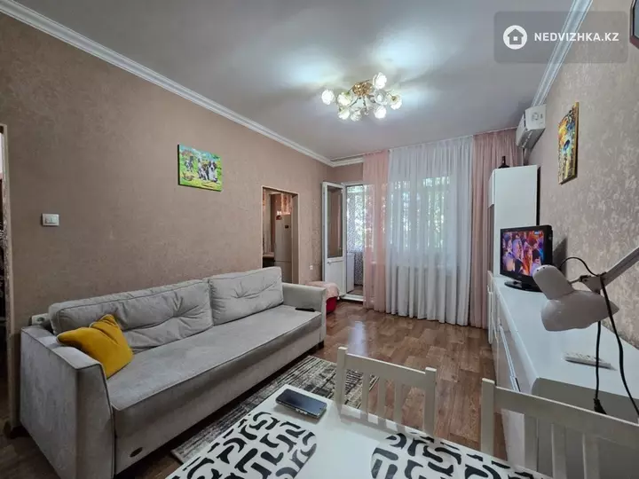 1-бөлмелі пәтер, қабат 3 барлық қабат саны 4, 37 м², 3-фотосурет