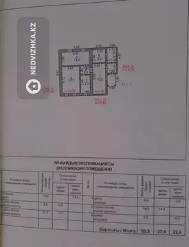 3-комнатный дом, 6.3 соток, 60 м²