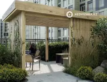 2-бөлмелі пәтер, қабат 4 барлық қабат саны 9, 57 м², 1-нобай