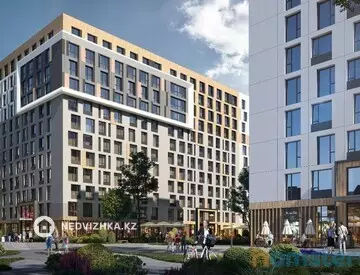 2-бөлмелі пәтер, қабат 9 барлық қабат саны 18, 63 м², 1-нобай