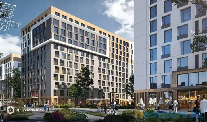 2-комнатная квартира, этаж 9 из 18, 63 м²