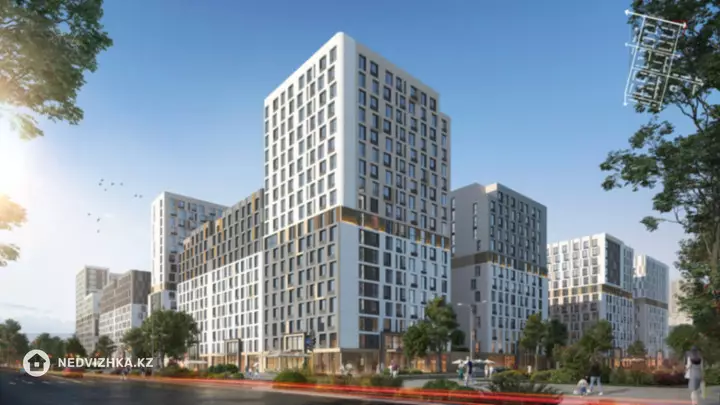 2-комнатная квартира, этаж 9 из 18, 63 м², фотография 2