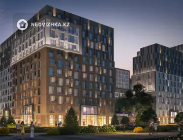 2-бөлмелі пәтер, қабат 9 барлық қабат саны 18, 63 м², 3-нобай