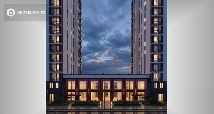 1-комнатная квартира, этаж 5 из 12, 45 м², фотография 2