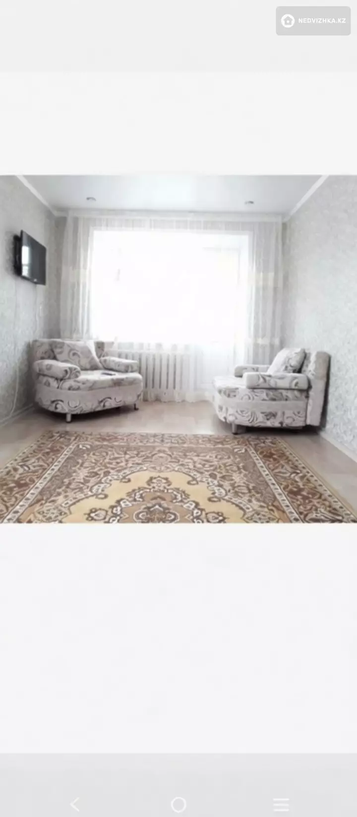 1-комнатная квартира, этаж 4 из 5, 32 м², Посуточно, 3-фотосурет