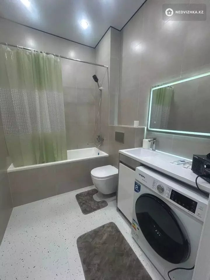 2-комнатная квартира, этаж 2 из 17, 45 м², Посуточно, 4-фотосурет