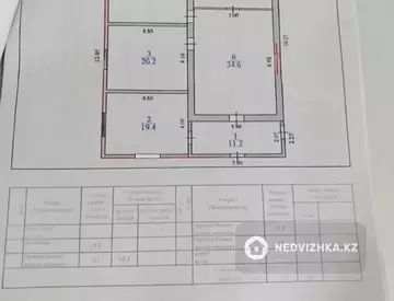 4-бөлмелі үй, 8 соттық, 120 м², 4-нобай