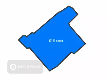 Участок 58.53 соток