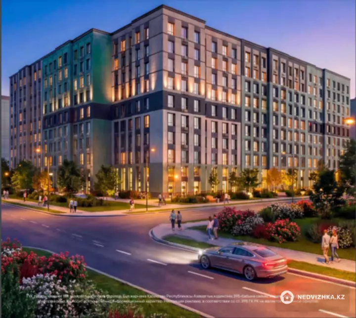 1-комнатная квартира, этаж 3 из 9, 35 м², фотография 3