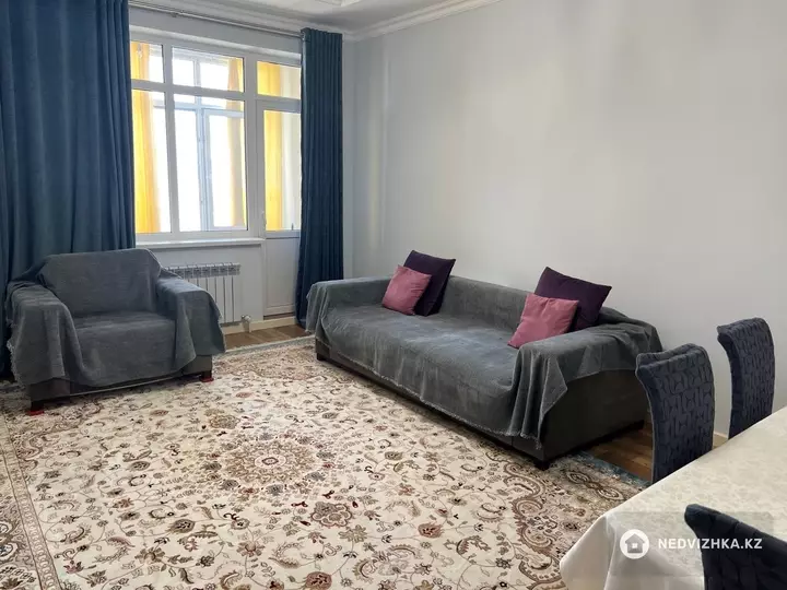 2-комнатная квартира, этаж 6 из 8, 72 м², На длительный срок, фотография 3