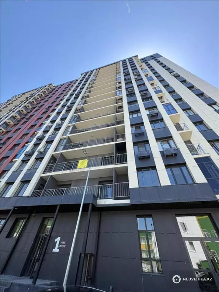 2-бөлмелі пәтер, қабат 17 барлық қабат саны 17, 57 м², 3-фотосурет