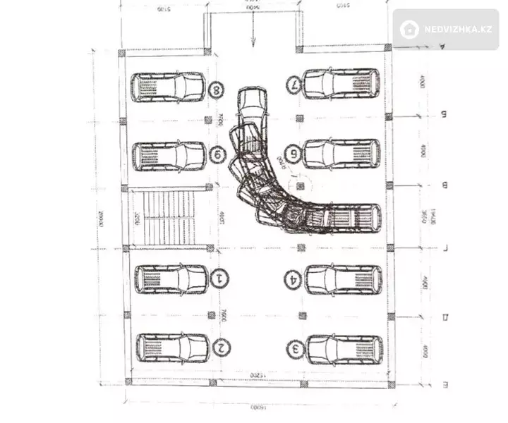 2-бөлмелі пәтер, қабат 2 барлық қабат саны 3, 58 м², 5-фотосурет