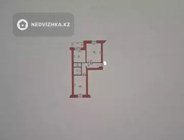 2-комнатная квартира, этаж 5 из 5, 51 м², миниатюра 12