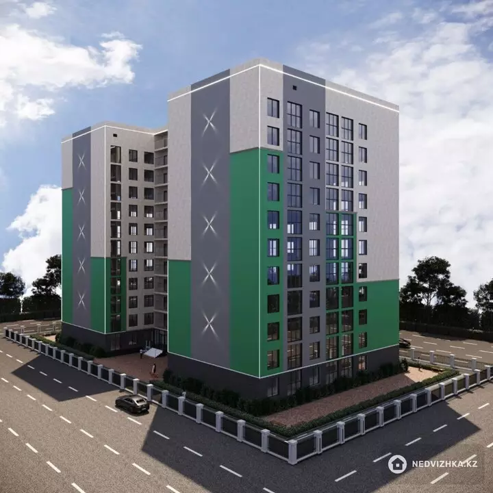 2-комнатная квартира, этаж 1 из 11, 56 м²