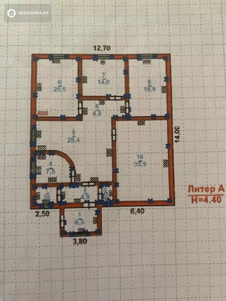 4-комнатная часть дома, 7.5 соток, 500 м², фотография 5