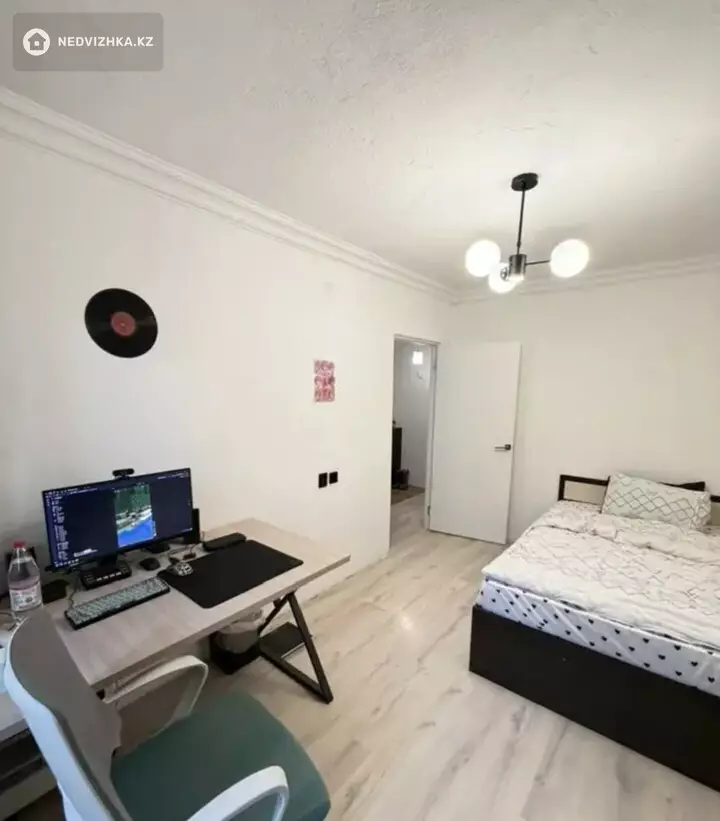 2-бөлмелі пәтер, қабат 3 барлық қабат саны 4, 41 м², 2-фотосурет