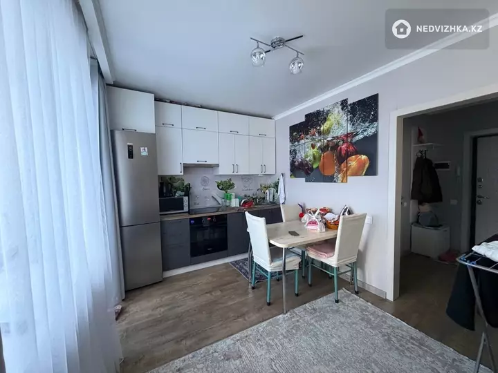 1-бөлмелі пәтер, қабат 5 барлық қабат саны 6, 39 м², 2-фотосурет