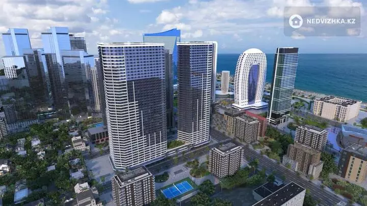 1-комнатная квартира, этаж 7 из 38, 32 м², фотография 2