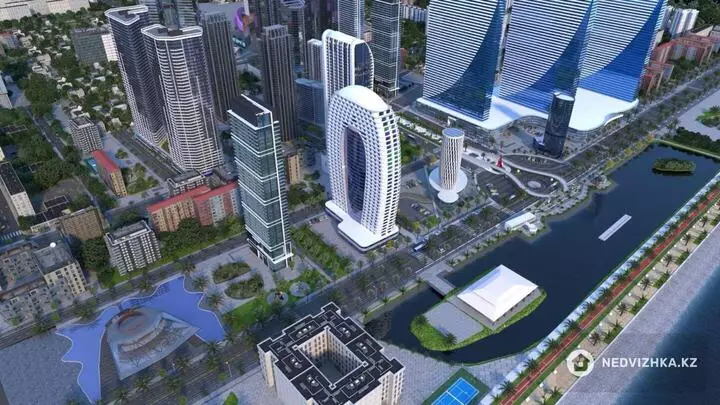 2-комнатная квартира, этаж 7 из 38, 70 м², фотография 3