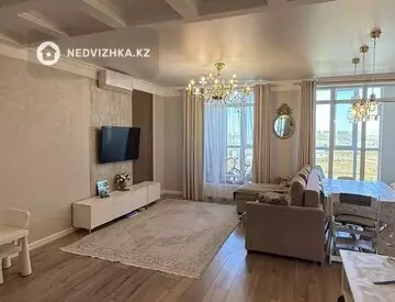 3-бөлмелі пәтер, қабат 6 барлық қабат саны 7, 82 м², 6-нобай