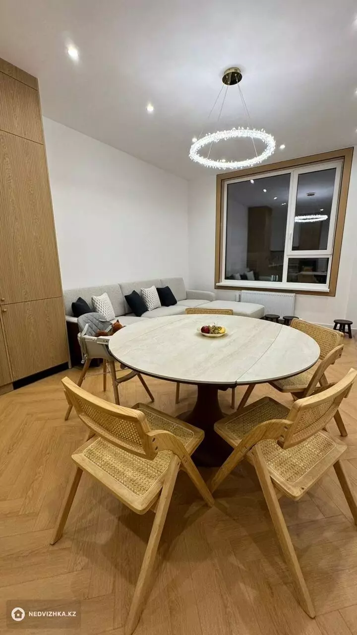3-бөлмелі пәтер, қабат 8 барлық қабат саны 17, 77 м²