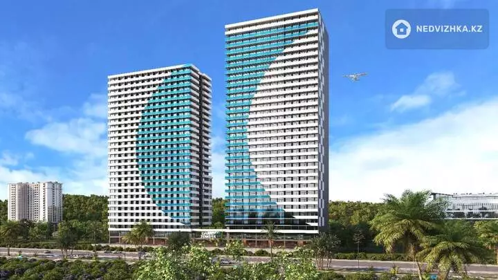 1-комнатная квартира, этаж 16 из 16, 49 м², фотография 2